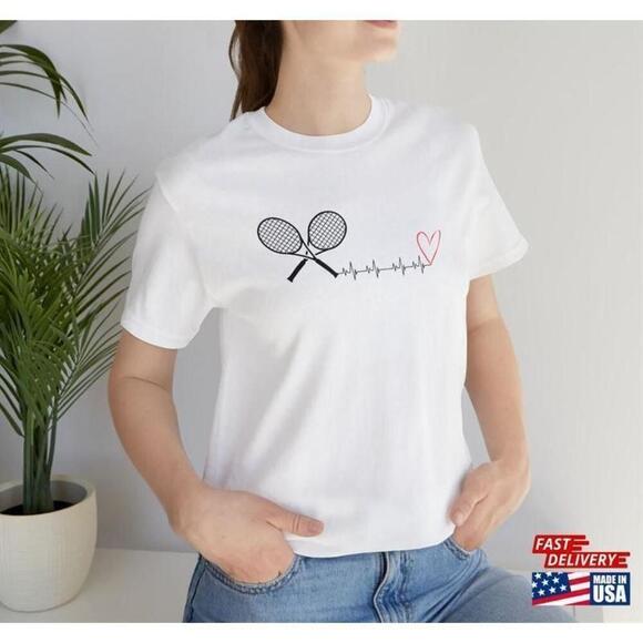 Teresa D Other - Tennis Heartbeat Classic Sports Gift Unisex T-Shirt